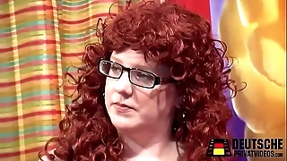 Redhead BBW Fat Dame